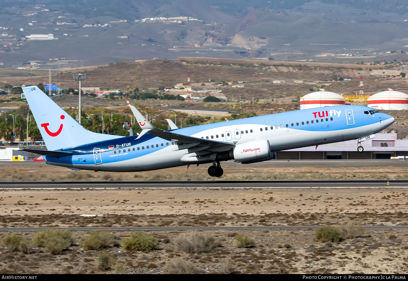 Aircraft Photo of D-ATUR | Boeing 737-8K5 | TUIfly | AirHistory.net #442169