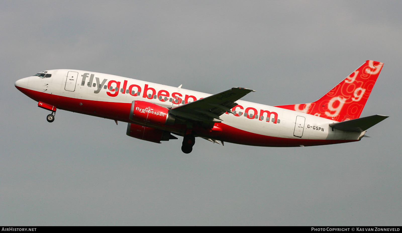 Aircraft Photo of G-GSPN | Boeing 737-31S | Flyglobespan | AirHistory.net #442175