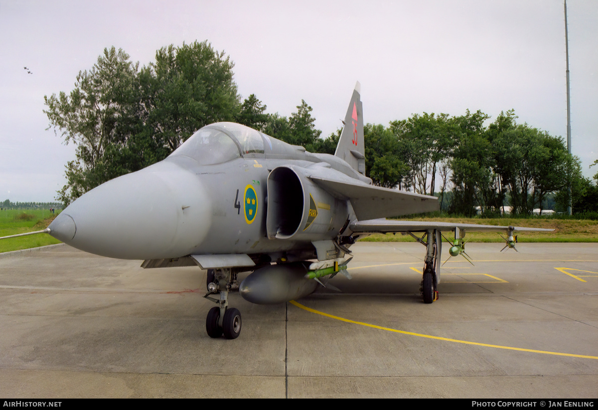 Aircraft Photo of 37435 | Saab JA37D Viggen | Sweden - Air Force | AirHistory.net #442182