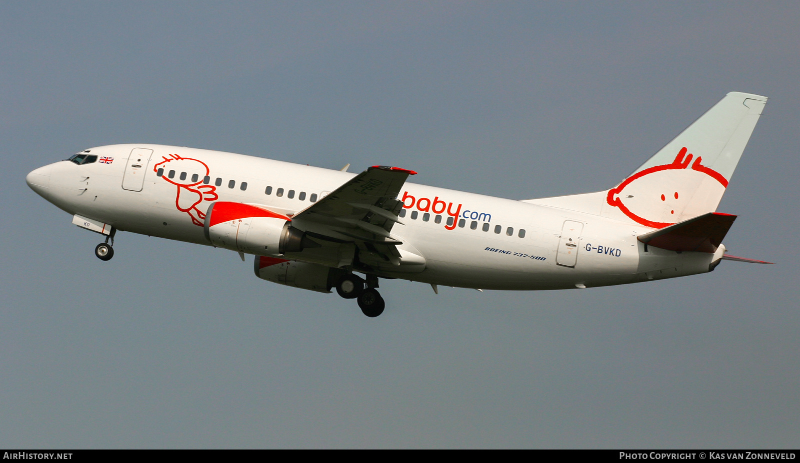 Aircraft Photo of G-BVKD | Boeing 737-59D | Bmibaby | AirHistory.net #442195