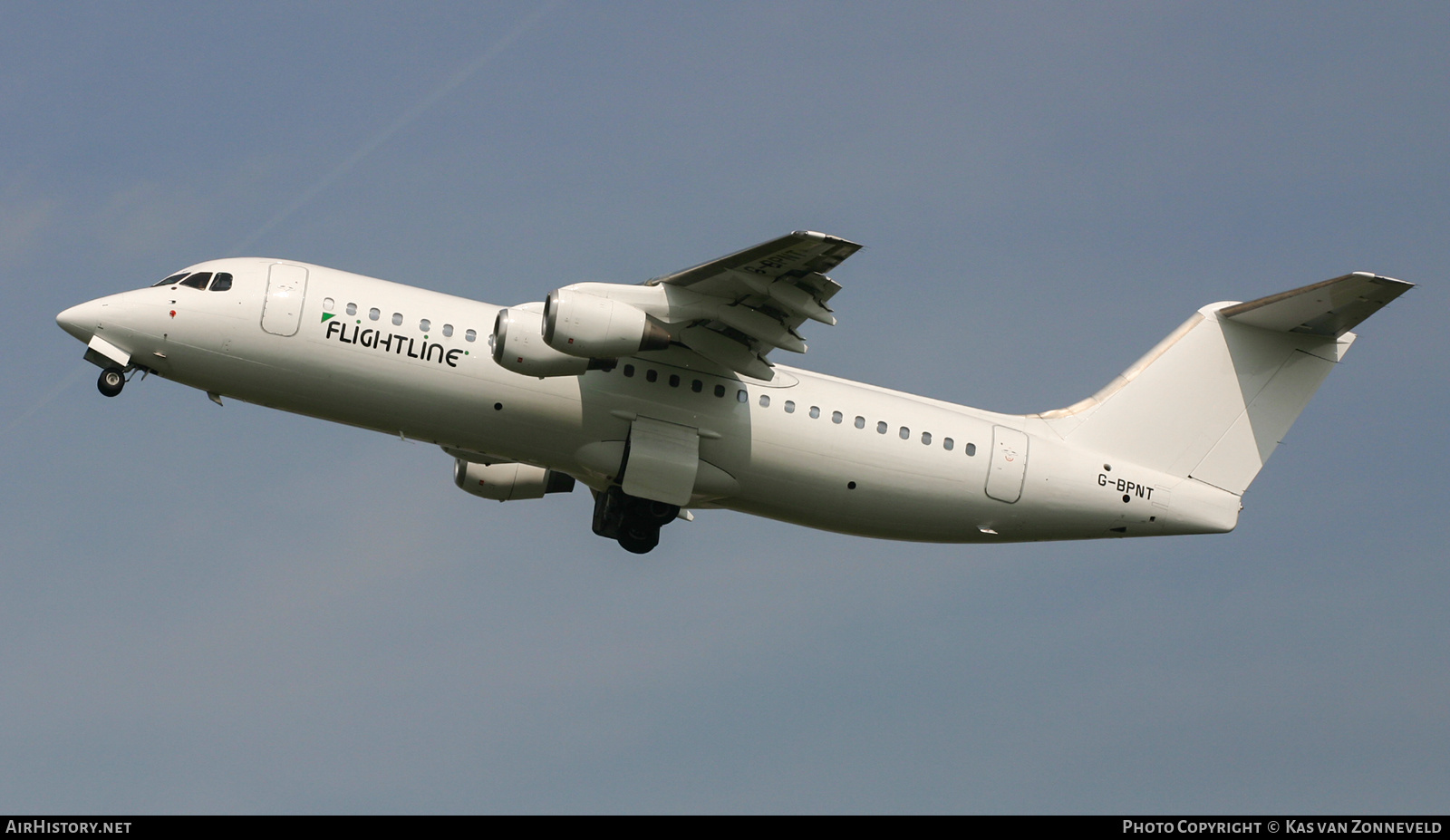 Aircraft Photo of G-BPNT | British Aerospace BAe-146-300 | Flightline | AirHistory.net #442198
