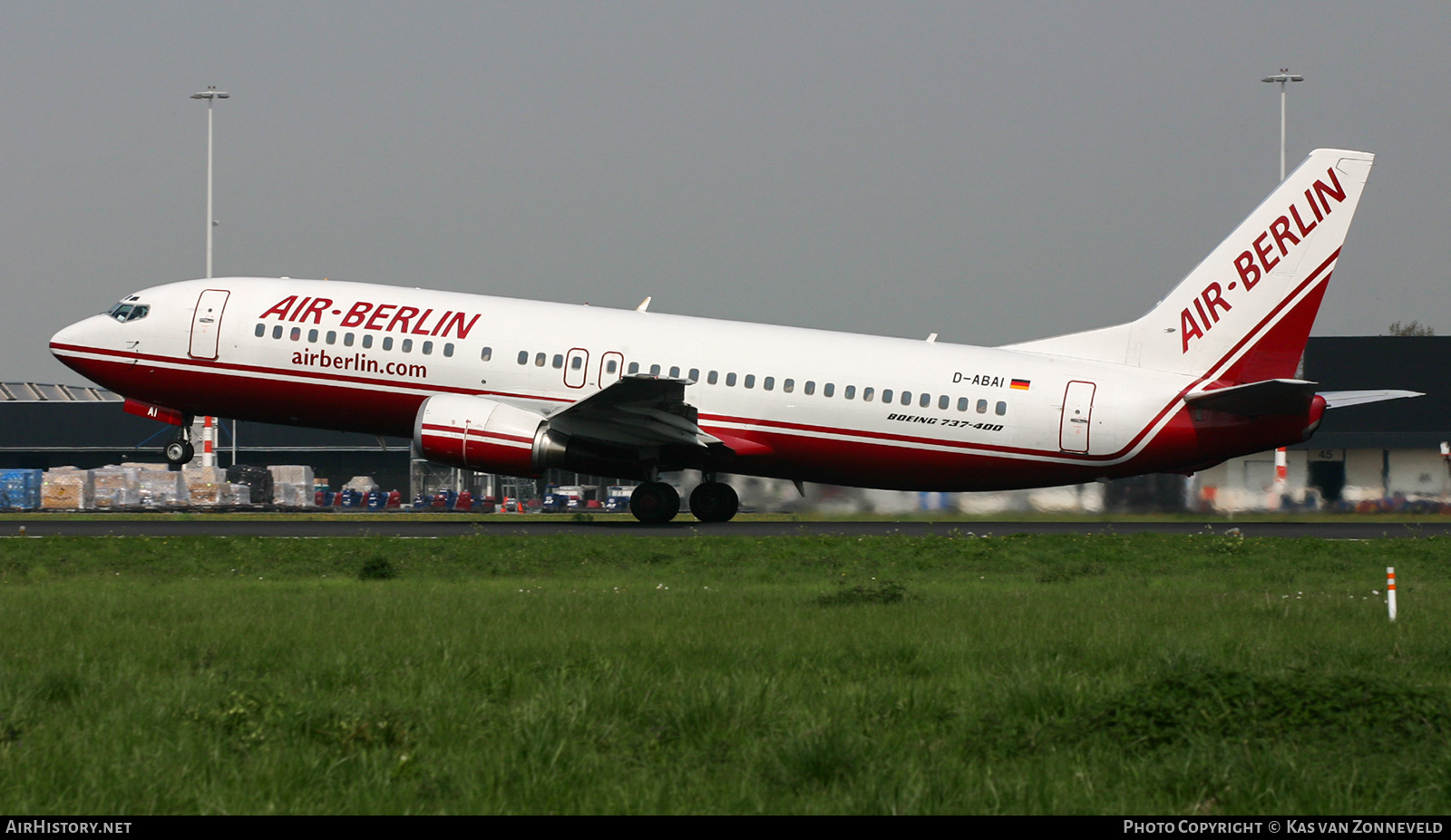 Aircraft Photo of D-ABAI | Boeing 737-46J | Air Berlin | AirHistory.net #442200