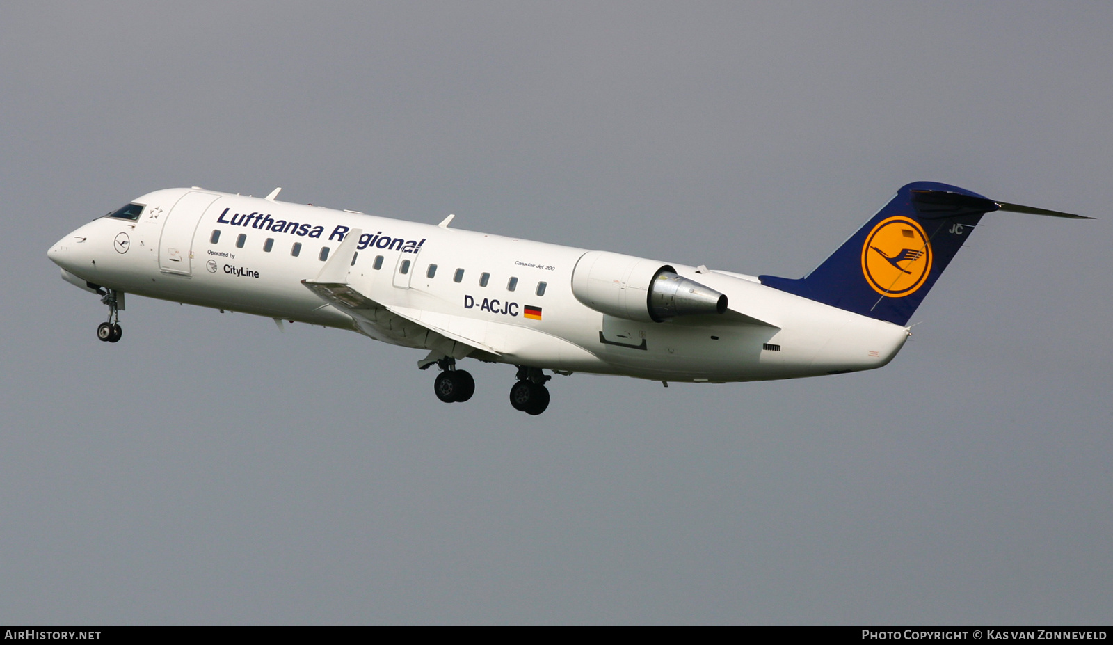 Aircraft Photo of D-ACJC | Canadair CRJ-200LR (CL-600-2B19) | Lufthansa Regional | AirHistory.net #442204