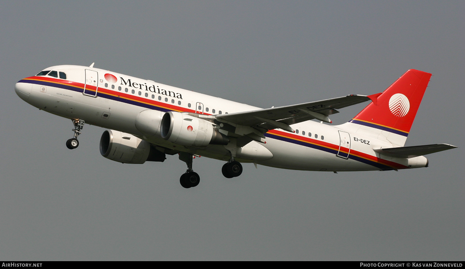 Aircraft Photo of EI-DEZ | Airbus A319-112 | Meridiana | AirHistory.net #442207