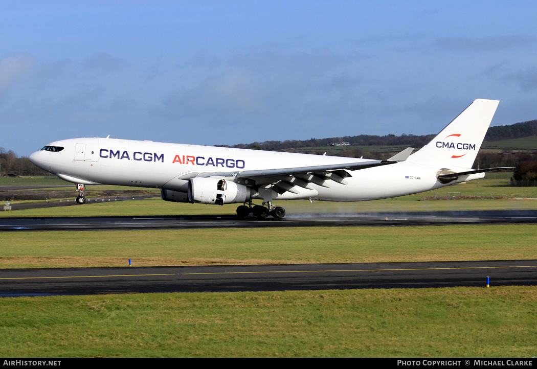 Aircraft Photo of OO-CMA | Airbus A330-243F | CMA CGM Air Cargo | AirHistory.net #442219