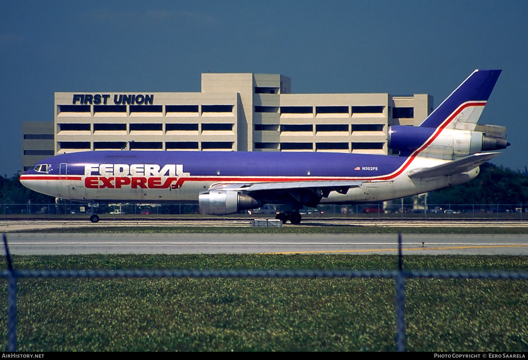 Aircraft Photo of N302FE | McDonnell Douglas DC-10-30CF | Federal Express | AirHistory.net #442243