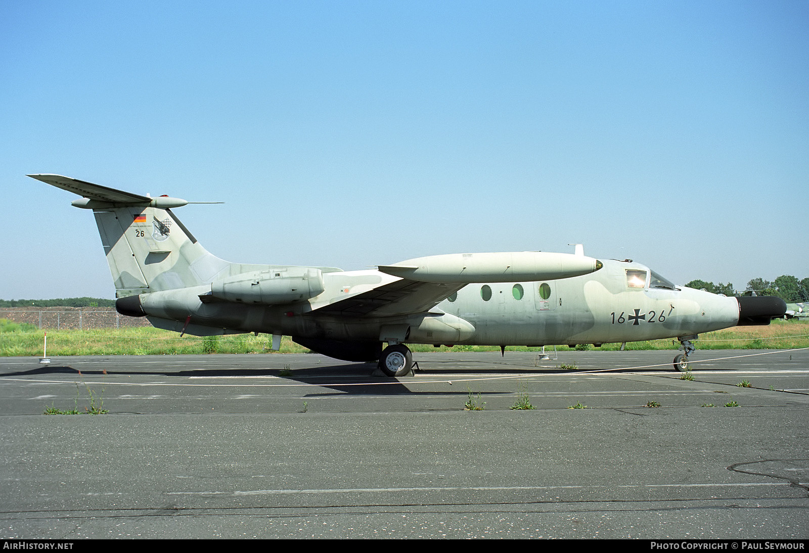 Aircraft Photo of 1626 | HFB HFB-320/ECM Hansa Jet | Germany - Air Force | AirHistory.net #442256