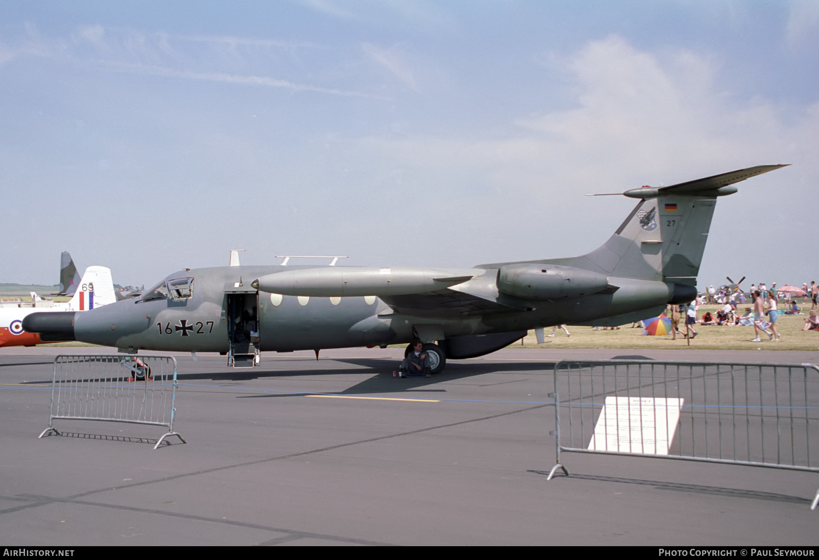 Aircraft Photo of 1627 | HFB HFB-320/ECM Hansa Jet | Germany - Air Force | AirHistory.net #442257