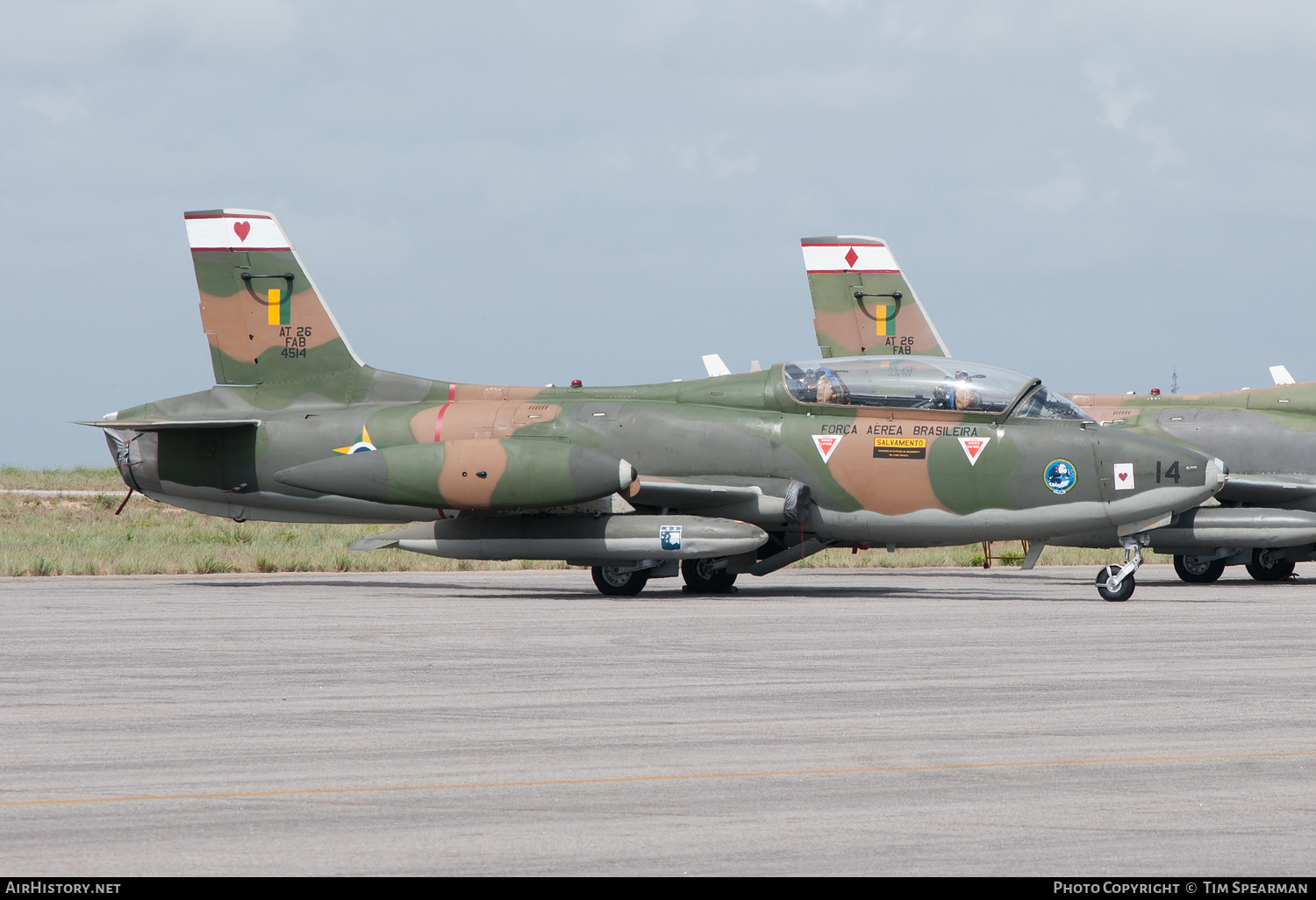 Aircraft Photo of 4514 | Embraer AT-26 Xavante (EMB-326GB) | Brazil - Air Force | AirHistory.net #442274