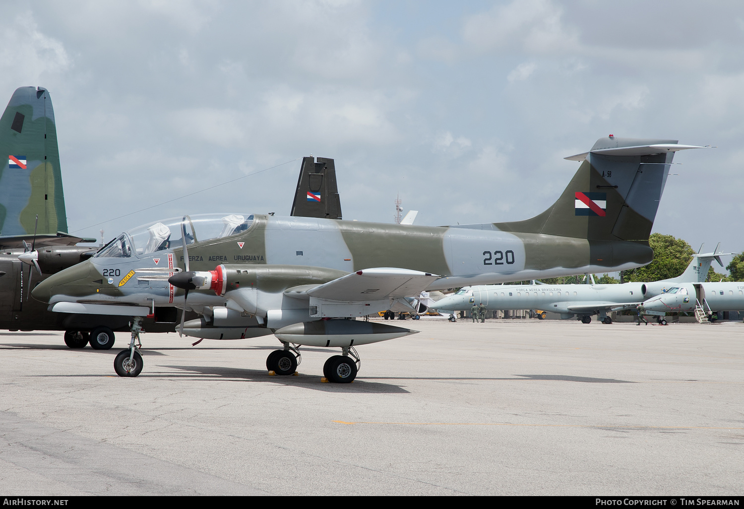 Aircraft Photo of 220 | FMA IA-58A Pucara | Uruguay - Air Force | AirHistory.net #442277