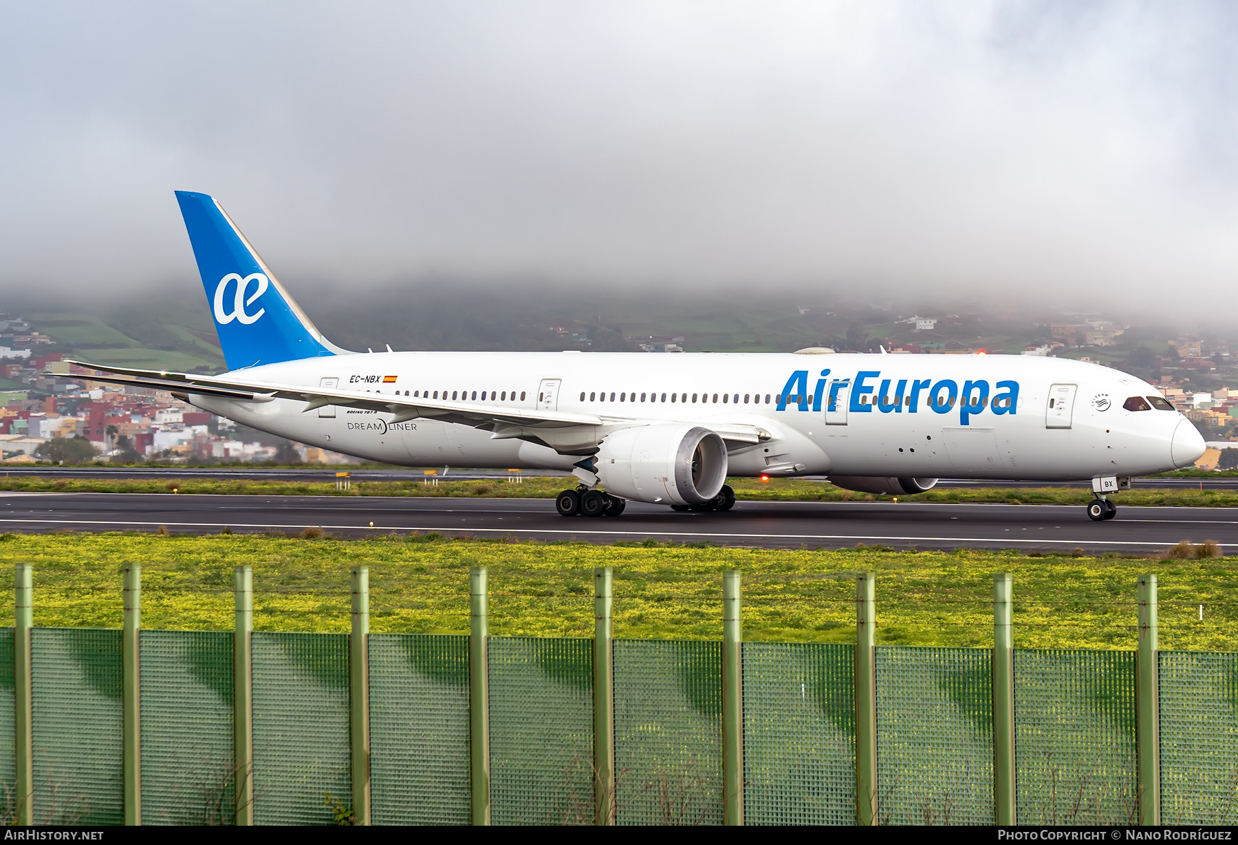 Aircraft Photo of EC-NBX | Boeing 787-9 Dreamliner | Air Europa | AirHistory.net #442279