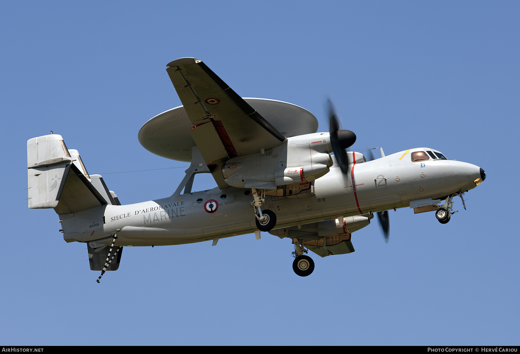 Aircraft Photo of 2 / 165456 | Grumman E-2C Hawkeye 2000 | France - Navy | AirHistory.net #442285
