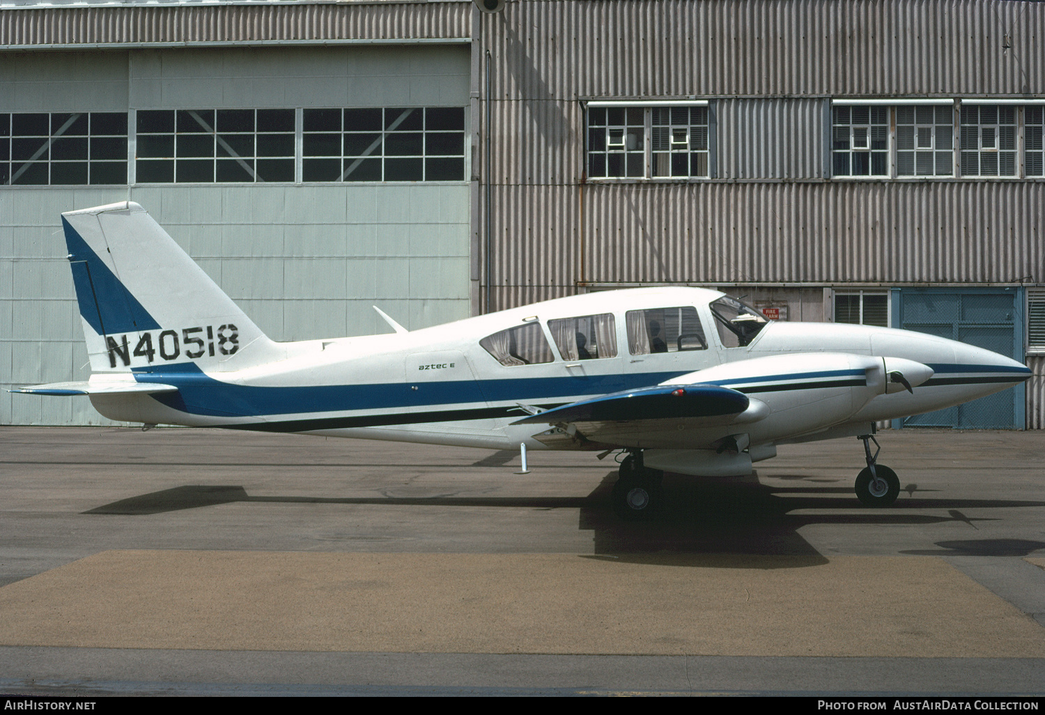 Aircraft Photo of N40518 | Piper PA-23-250 Aztec E | AirHistory.net #442288