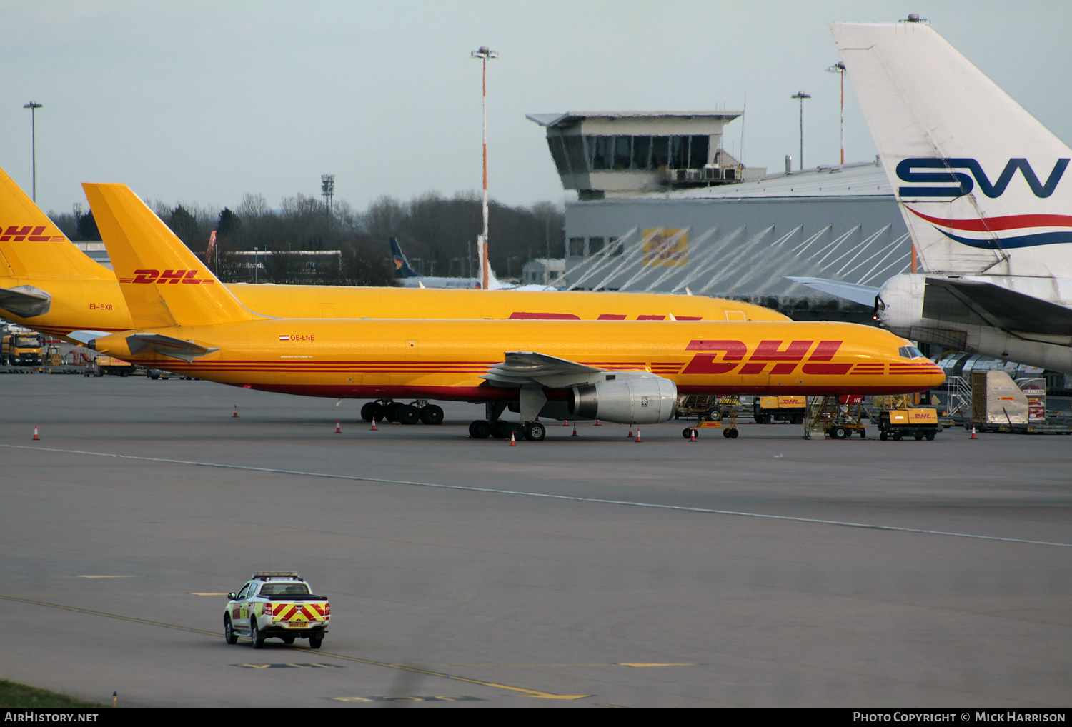 Aircraft Photo of OE-LNE | Boeing 757-23N(PCF) | DHL International | AirHistory.net #442319