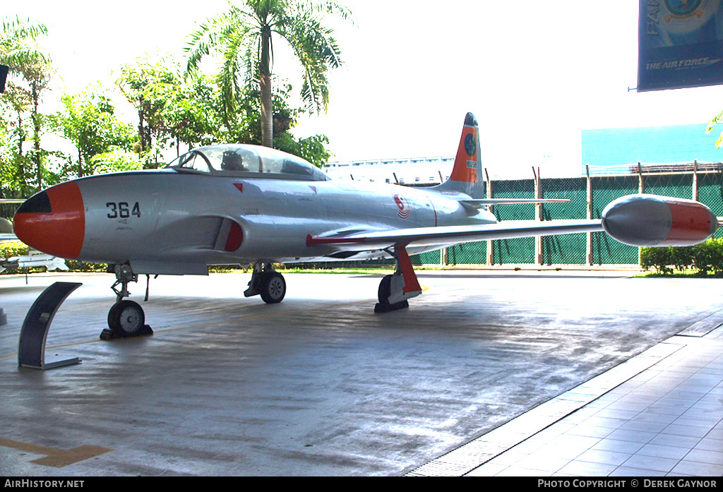 Aircraft Photo of 364 / 16596 | Lockheed T-33A | Singapore - Air Force | AirHistory.net #442324