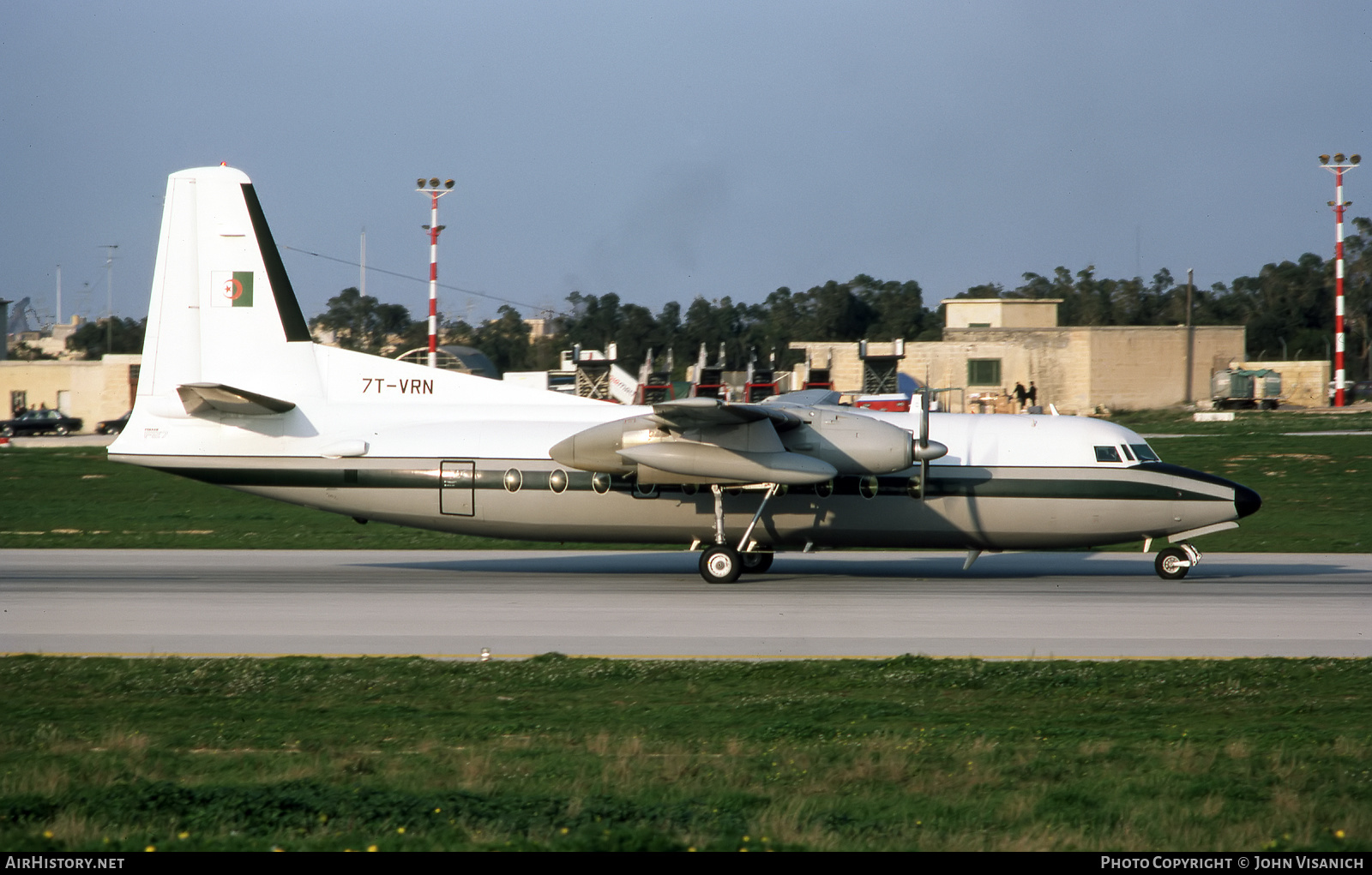 Aircraft Photo of 7T-VRN | Fokker F27-600 Friendship | Algeria - Air Force | AirHistory.net #442337
