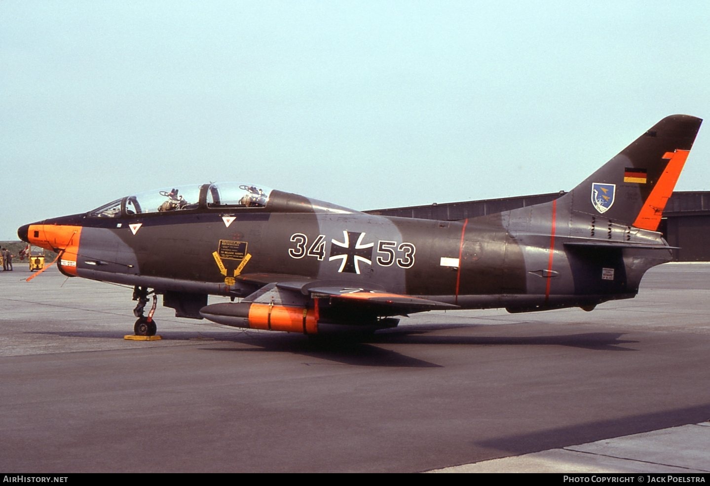 Aircraft Photo of 3453 | Fiat G-91T/3 | Germany - Air Force | AirHistory.net #442349