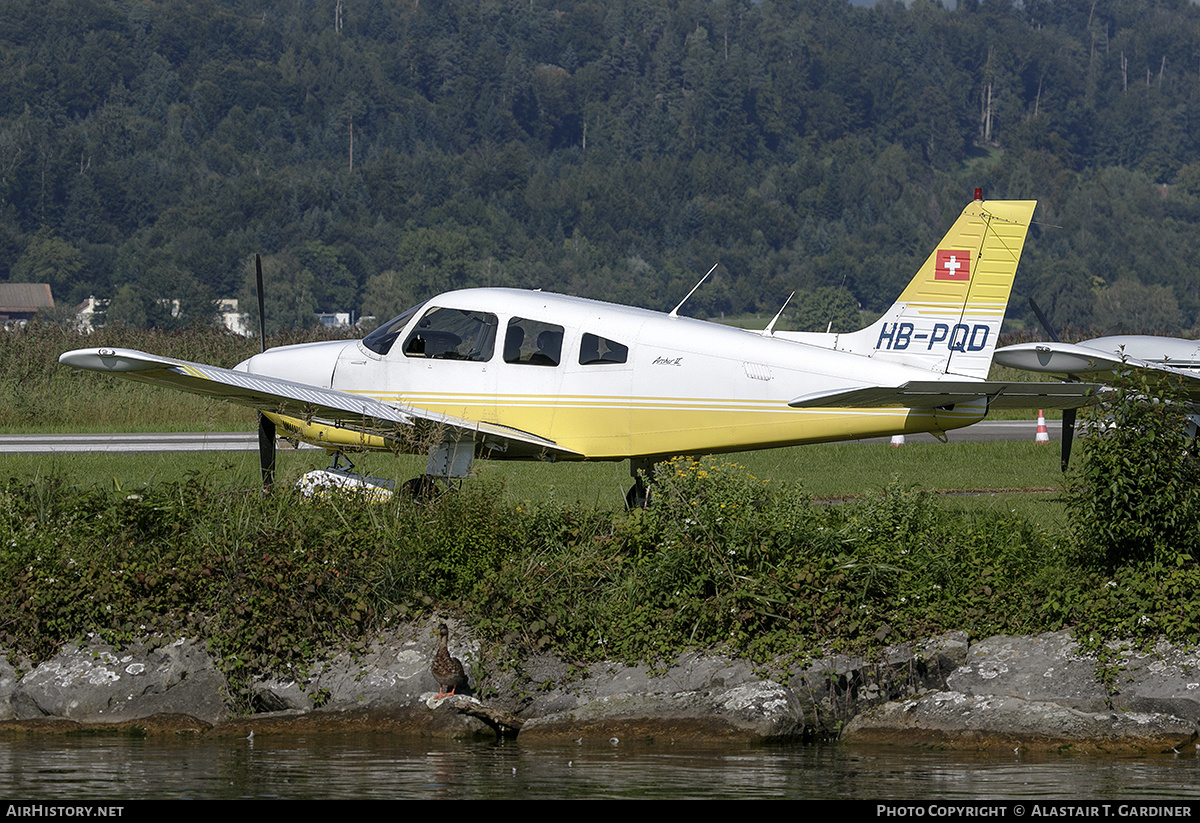 Aircraft Photo of HB-PQD | Piper PA-28-181 Archer II | AirHistory.net #442355