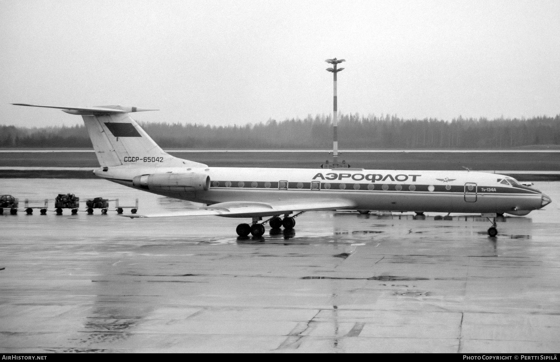 Aircraft Photo of CCCP-65042 | Tupolev Tu-134AK | Aeroflot | AirHistory.net #442366