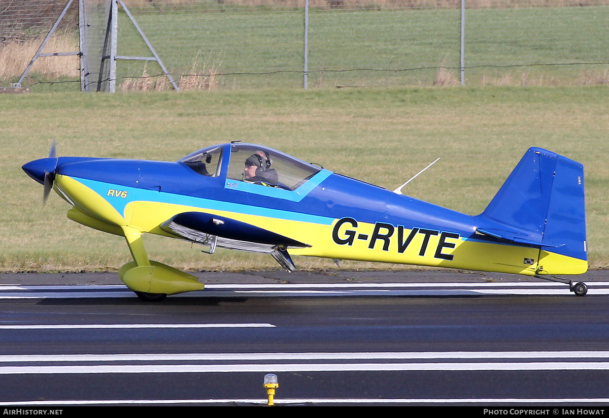 Aircraft Photo of G-RVTE | Van's RV-6 | AirHistory.net #442380
