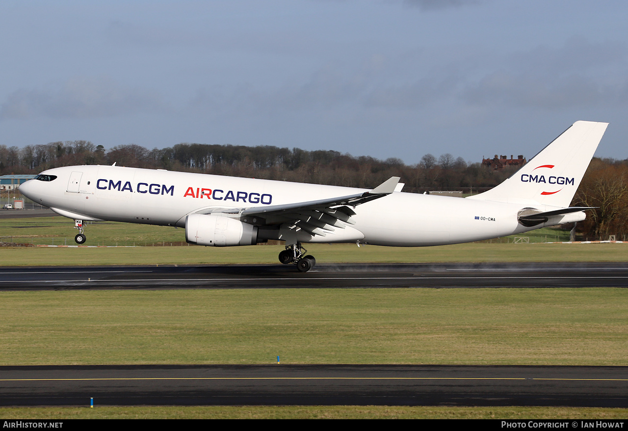 Aircraft Photo of OO-CMA | Airbus A330-243F | CMA CGM Air Cargo | AirHistory.net #442382