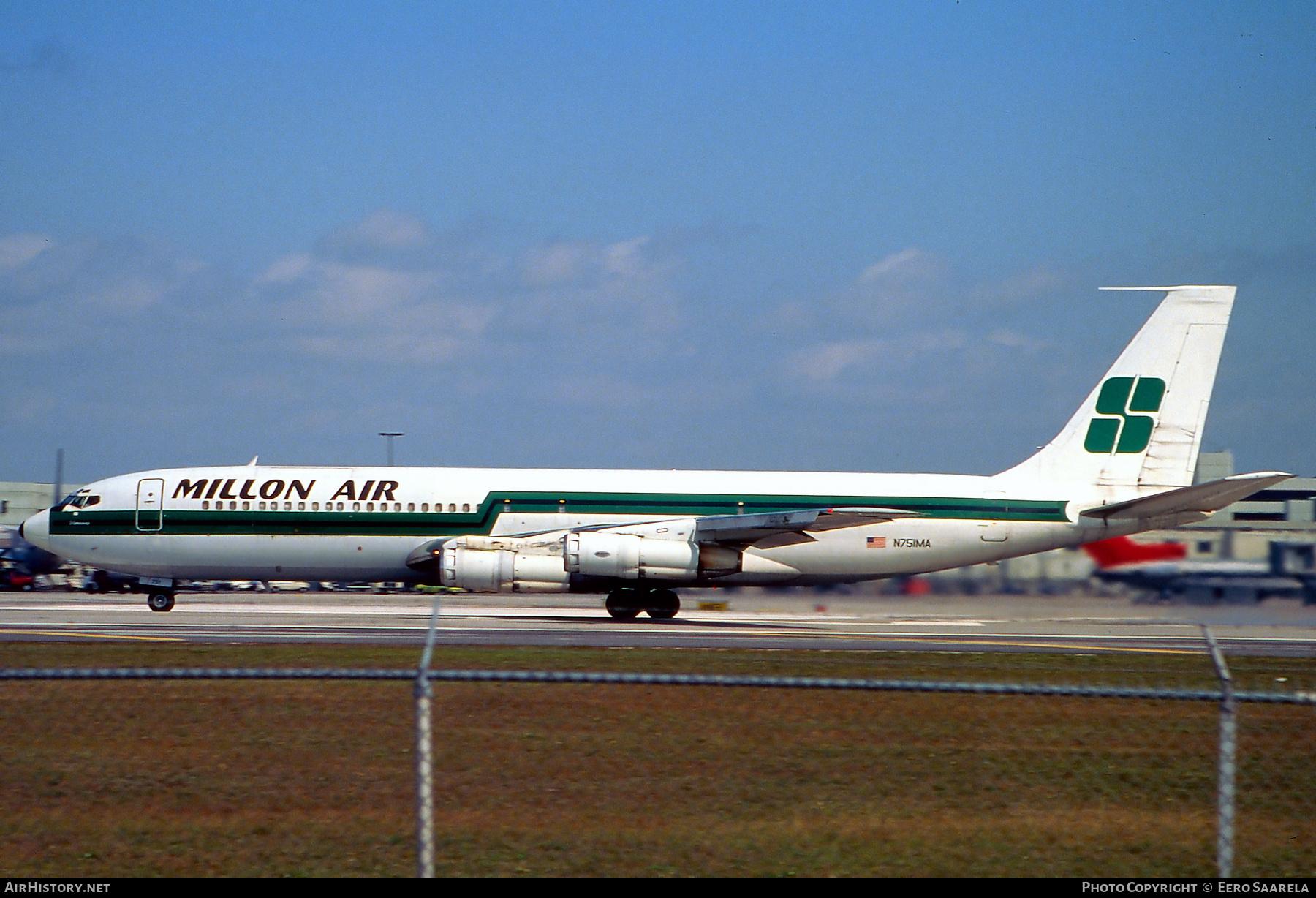 Aircraft Photo of N751MA | Boeing 707-323C | Millon Air | AirHistory.net #442385