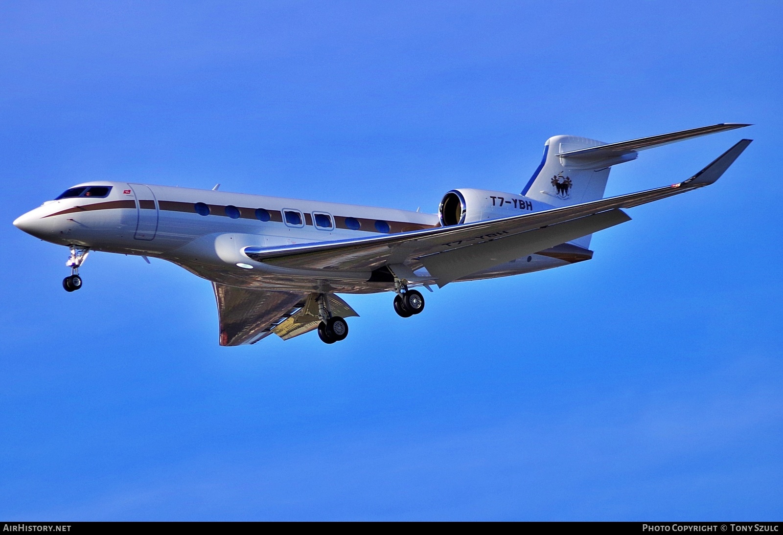 Aircraft Photo of T7-YBH | Gulfstream Aerospace G600 (G-VII) | AirHistory.net #442398