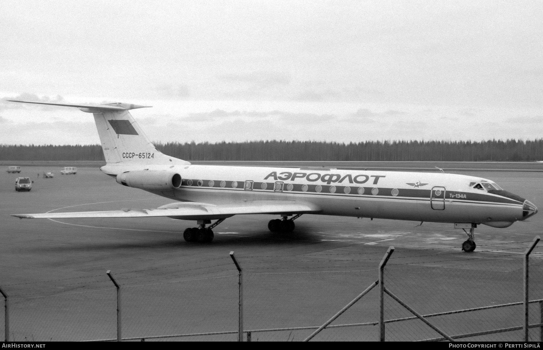 Aircraft Photo of CCCP-65124 | Tupolev Tu-134A | Aeroflot | AirHistory.net #442408