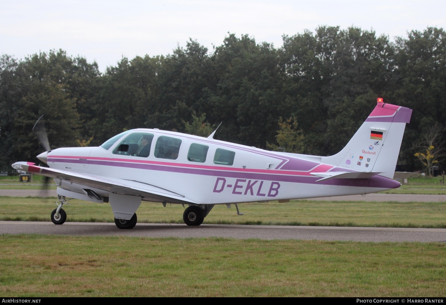 Aircraft Photo of D-EKLB | Beech A36 Bonanza | AirHistory.net #442424