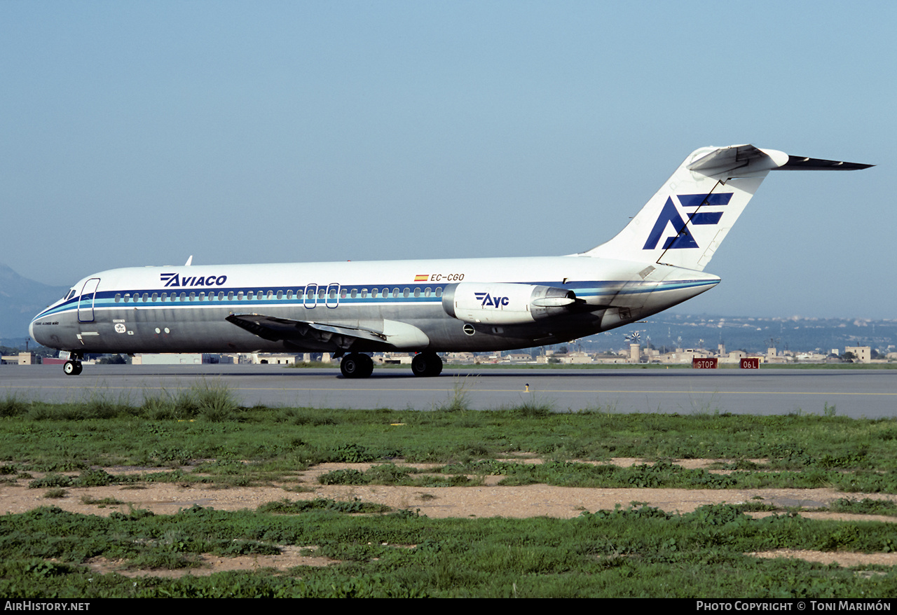 Aircraft Photo of EC-CGO | McDonnell Douglas DC-9-32 | Aviaco | AirHistory.net #442439