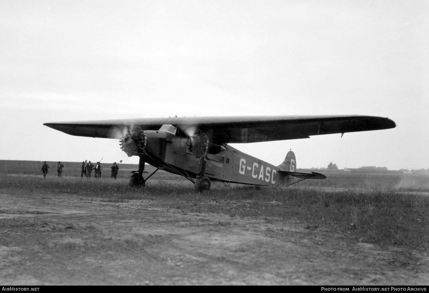 Aircraft Photo of G-CASC | Fokker F.VIIb-3m | Western Canada Airways | AirHistory.net #442464