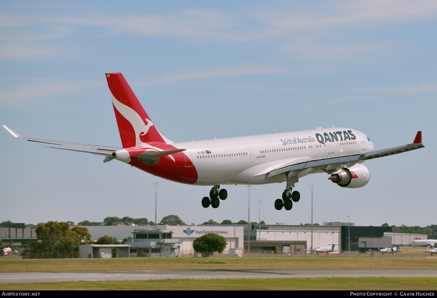 Aircraft Photo of VH-EBR | Airbus A330-202 | Qantas | AirHistory.net #442475