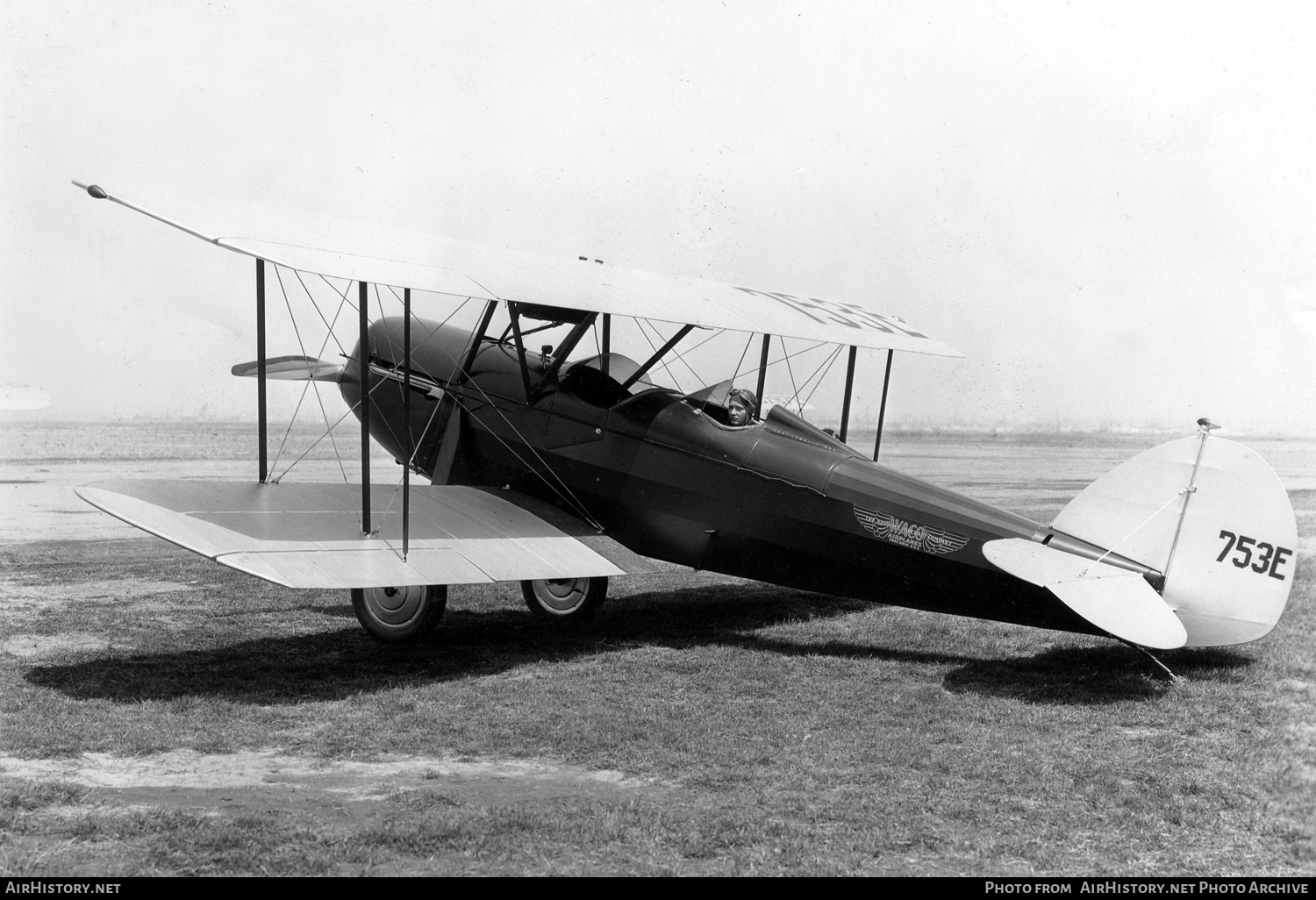 Aircraft Photo of NC753E | Waco GXE | AirHistory.net #442476