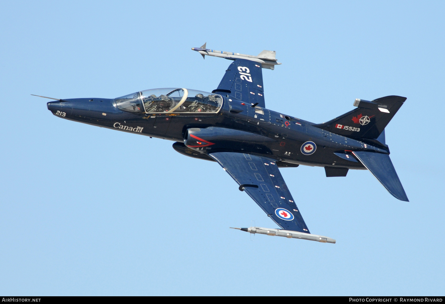 Aircraft Photo of 155213 | BAE Systems CT-155 Hawk | Canada - Air Force | AirHistory.net #442479