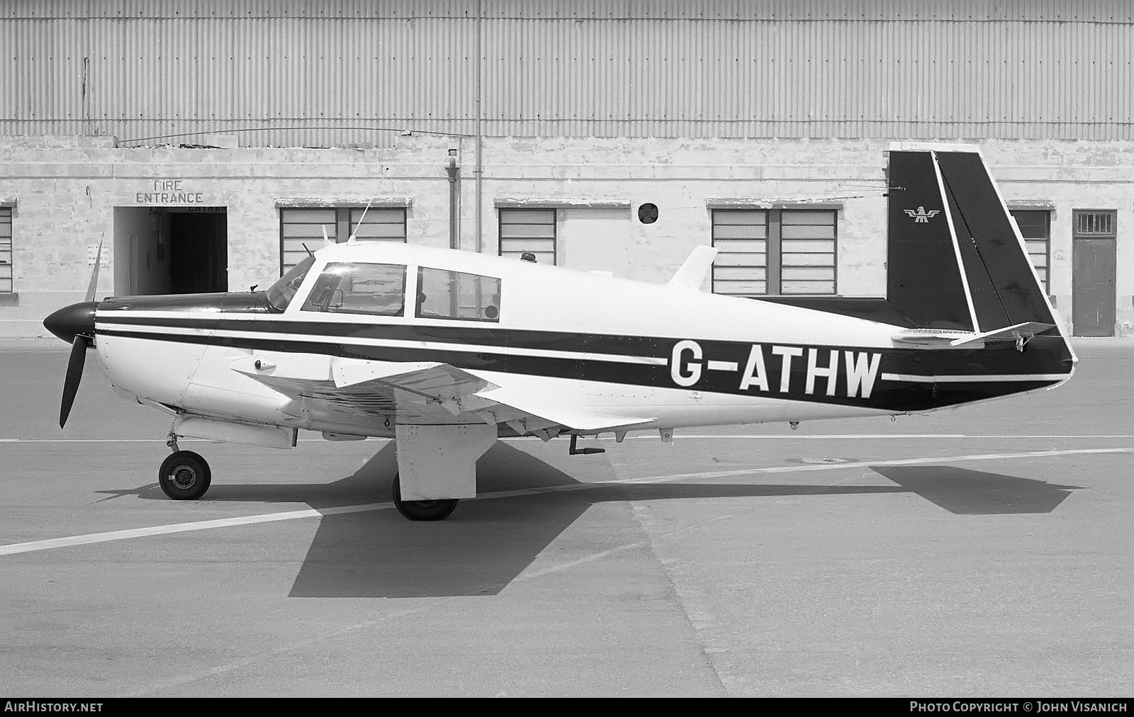 Aircraft Photo of G-ATHW | Mooney M-20E Chapparal | AirHistory.net #442482