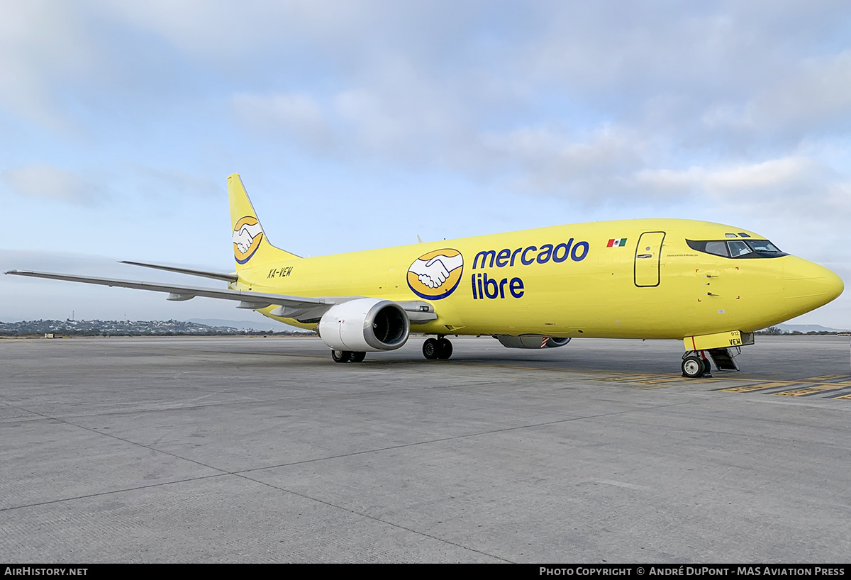 Aircraft Photo of XA-VEW | Boeing 737-4Y0(SF) | Aeronaves TSM - Transportes Saltillo Monterrey | AirHistory.net #442486
