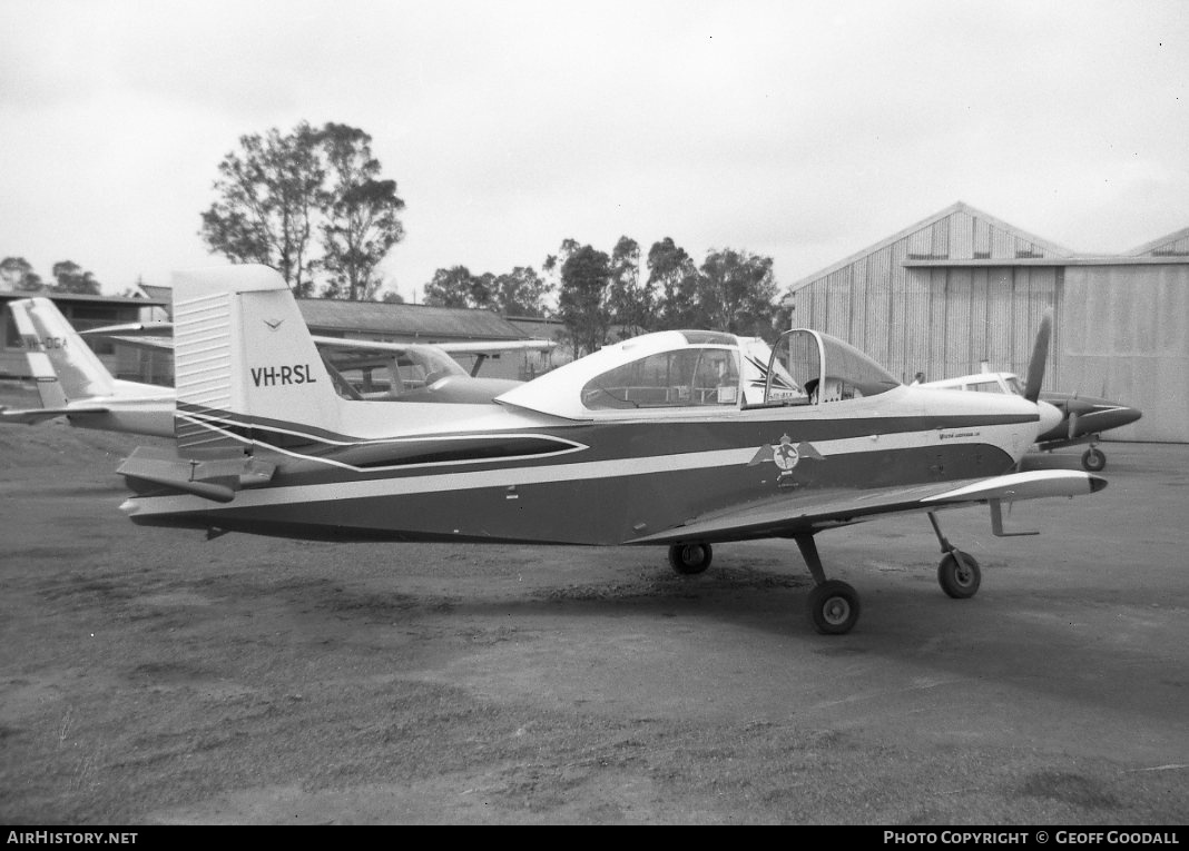 Aircraft Photo of VH-RSL | Victa Airtourer 115 | Royal Aero Club of NSW | AirHistory.net #442506