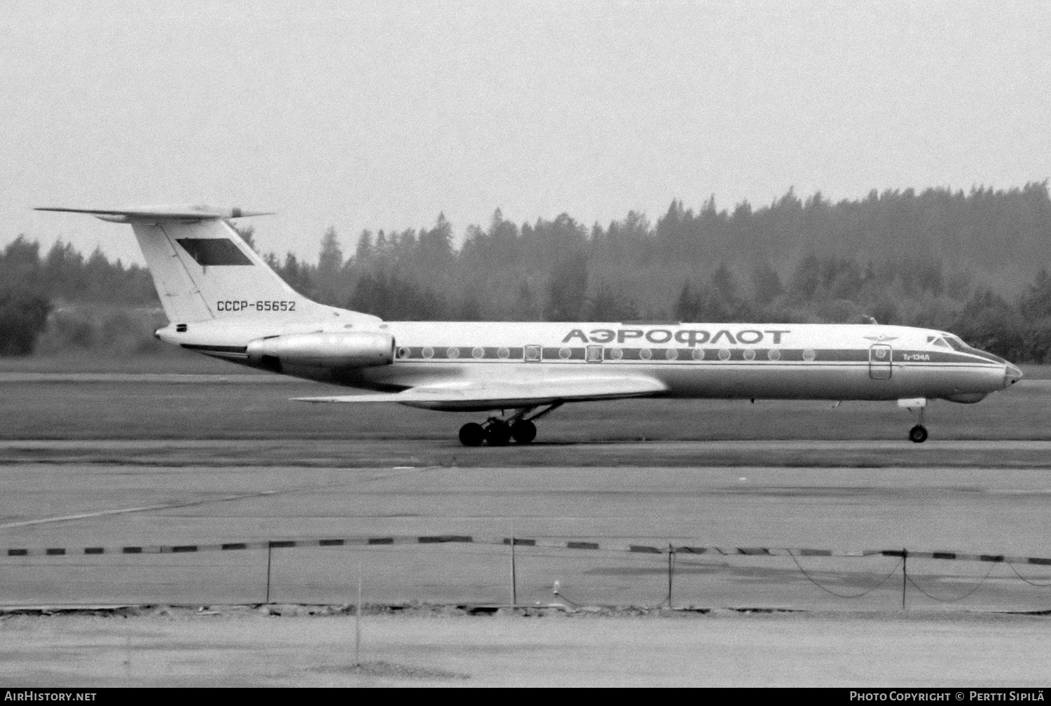 Aircraft Photo of CCCP-65652 | Tupolev Tu-134A | Aeroflot | AirHistory.net #442520