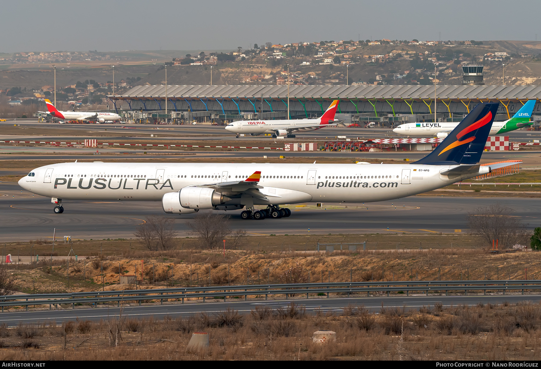 Aircraft Photo of EC-NFQ | Airbus A340-642 | Plus Ultra Líneas Aéreas | AirHistory.net #442537