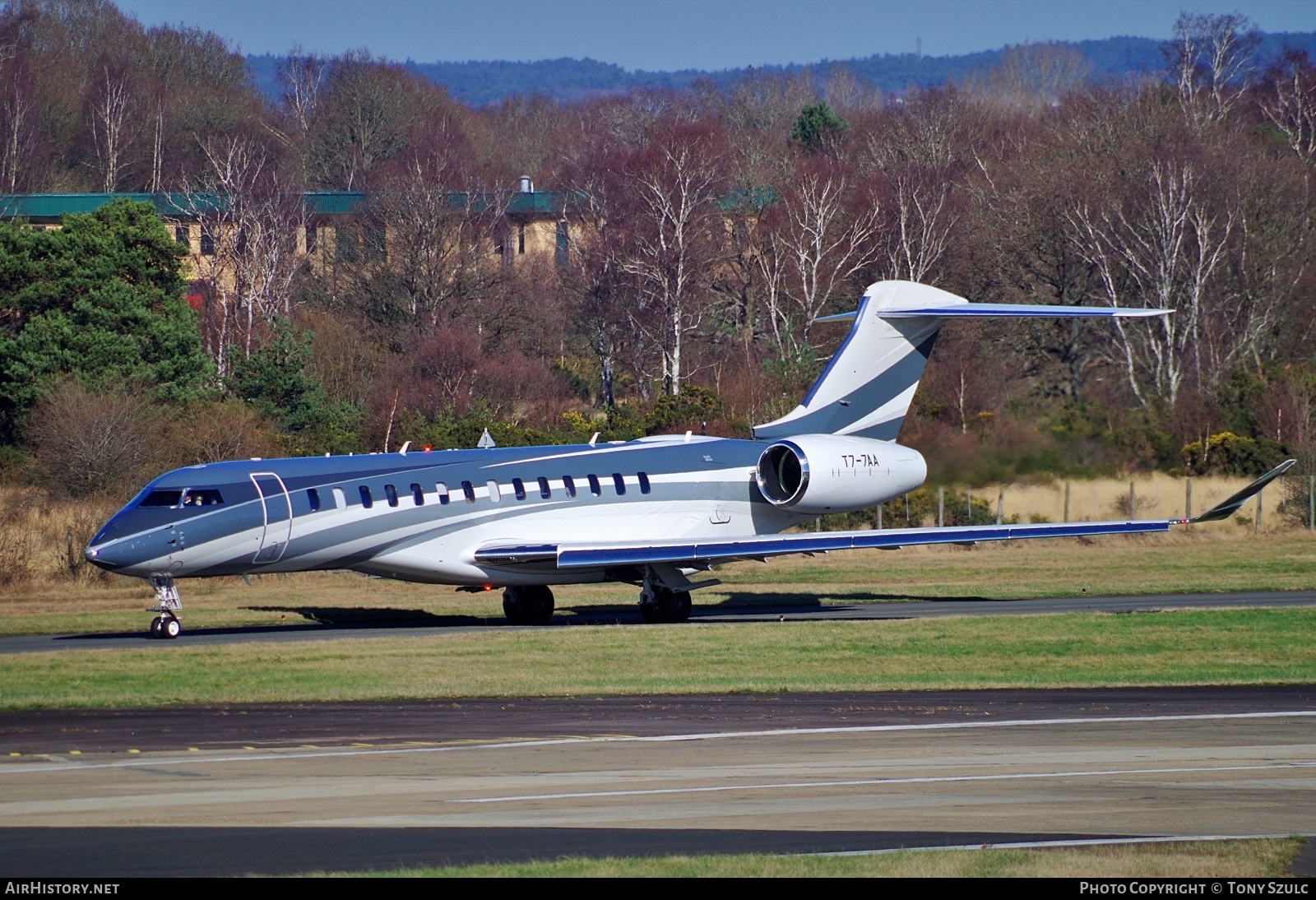 Aircraft Photo of T7-7AA | Bombardier Global 7500 (BD-700-2A12) | AirHistory.net #442539