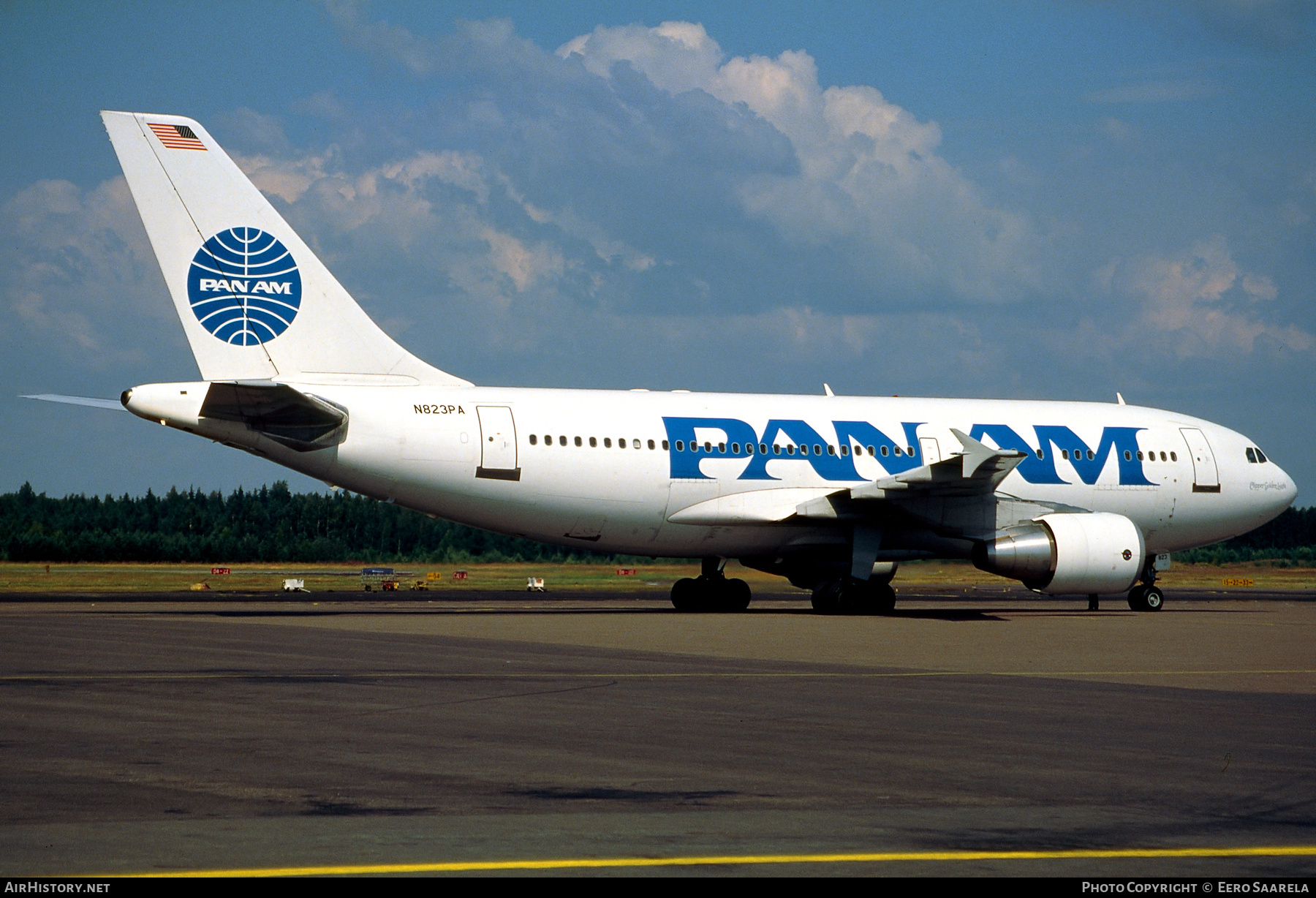 Aircraft Photo of N823PA | Airbus A310-324 | Pan American World Airways - Pan Am | AirHistory.net #442540