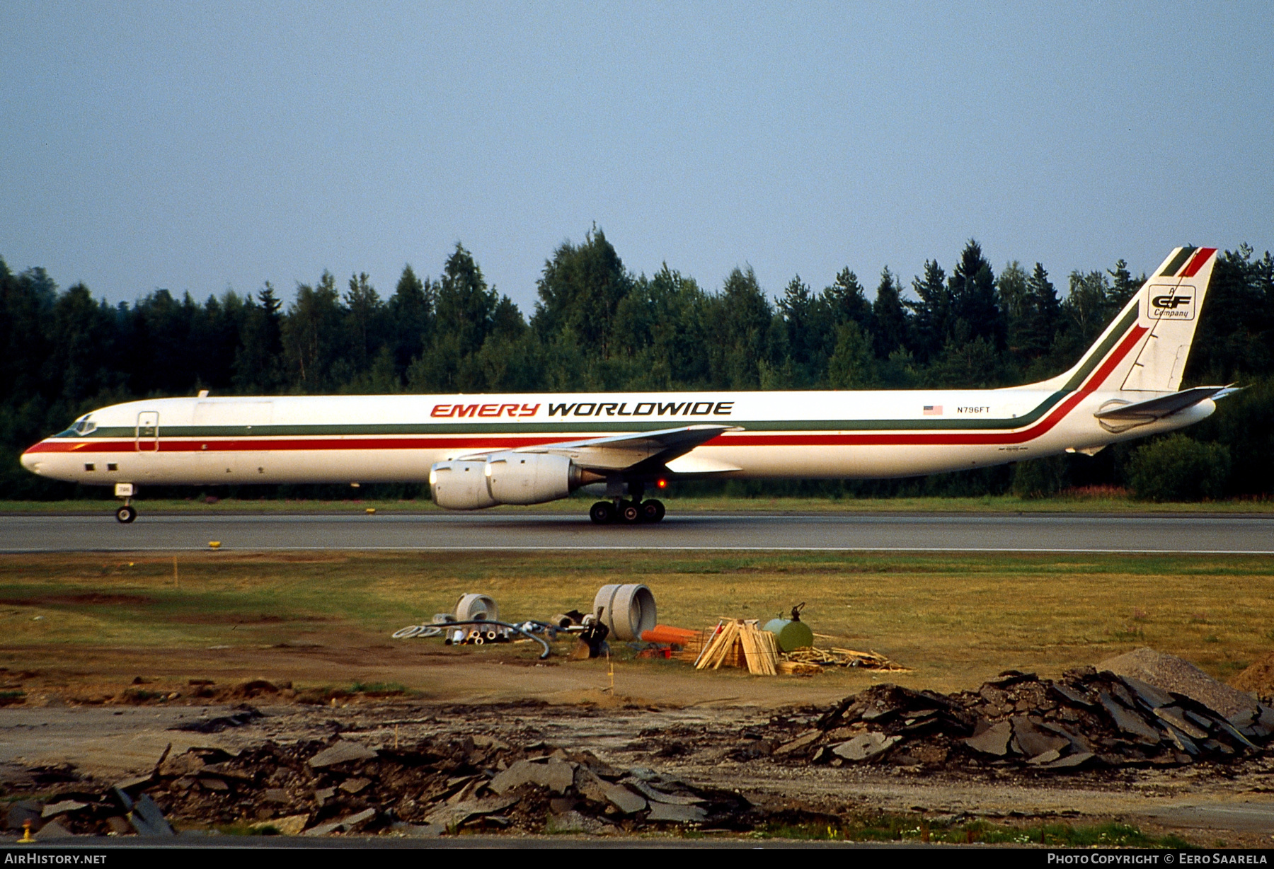 Aircraft Photo of N796FT | McDonnell Douglas DC-8-73(F) | Emery Worldwide | AirHistory.net #442545
