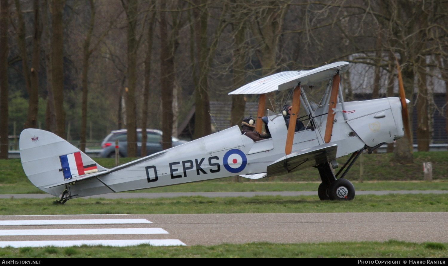 Aircraft Photo of D-EPKS | De Havilland D.H. 82A Tiger Moth | UK - Air Force | AirHistory.net #442549