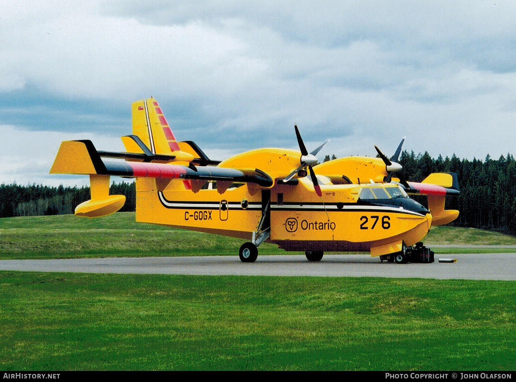 Aircraft Photo of C-GOGX | Bombardier CL-415 (CL-215-6B11) | Ontario Ministry of Natural Resources | AirHistory.net #442551