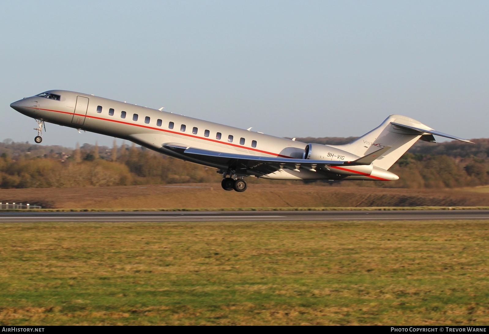 Aircraft Photo of 9H-VIG | Bombardier Global 7500 (BD-700-2A12) | VistaJet | AirHistory.net #442564
