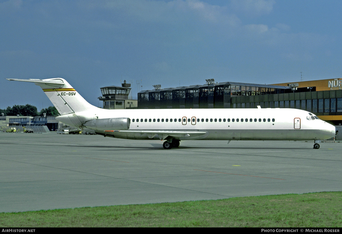 Aircraft Photo of EC-DSV | McDonnell Douglas DC-9-32 | Spantax | AirHistory.net #442569