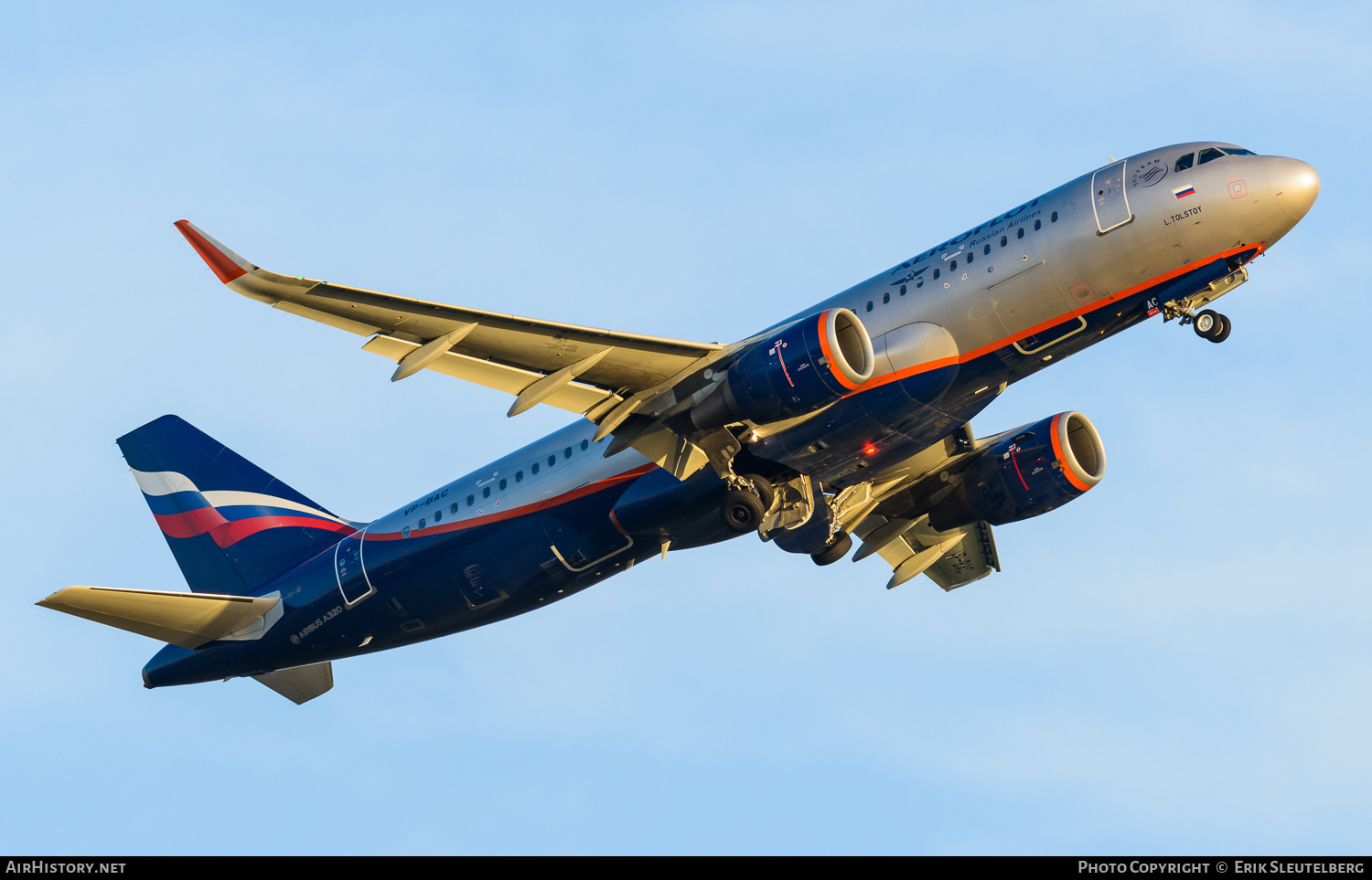 Aircraft Photo of VP-BAC | Airbus A320-214 | Aeroflot - Russian Airlines | AirHistory.net #442592
