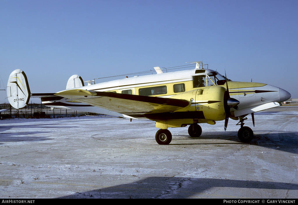 Aircraft Photo of CF-YRC | Beech H18 Tri-Gear | Sherrit-Gordon Air Transport | AirHistory.net #442603