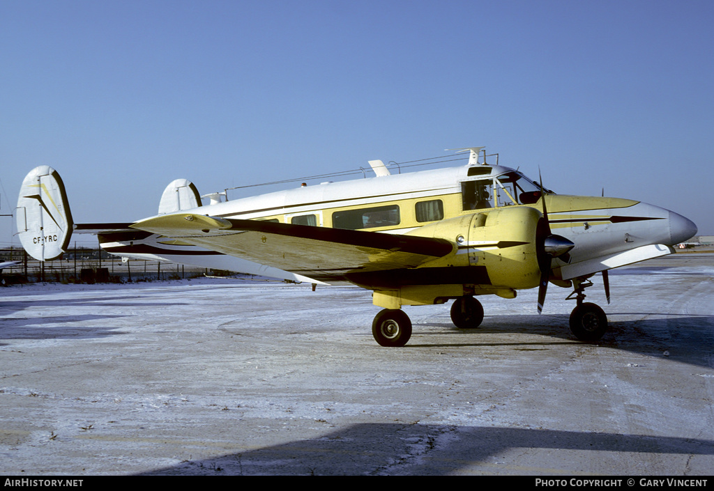 Aircraft Photo of CF-YRC | Beech H18 Tri-Gear | AirHistory.net #442603