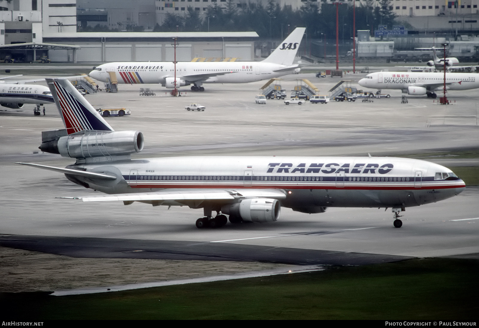 Aircraft Photo of N141AA | McDonnell Douglas DC-10-30 | Transaero Airlines | AirHistory.net #442610